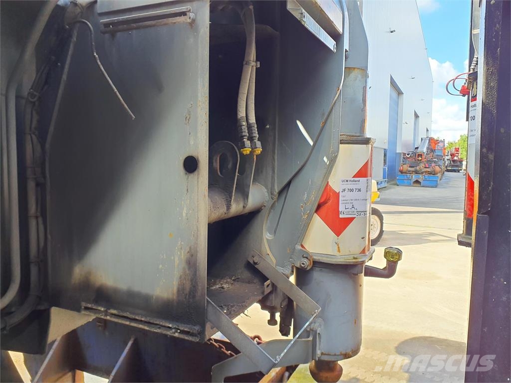 Liebherr LTM 1250-6.1 outrigger beam complete rear Rezervni deli in oprema za dvigala