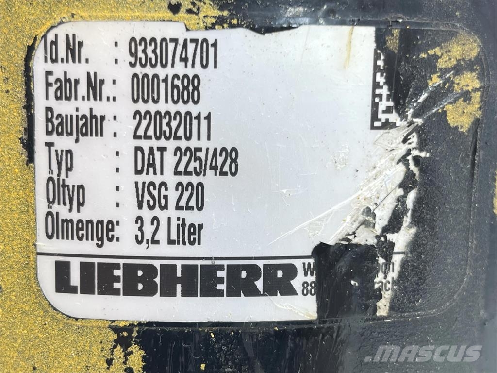Liebherr LTM 1250-6.1 slewing gear أجزاء ومعدات رافعات