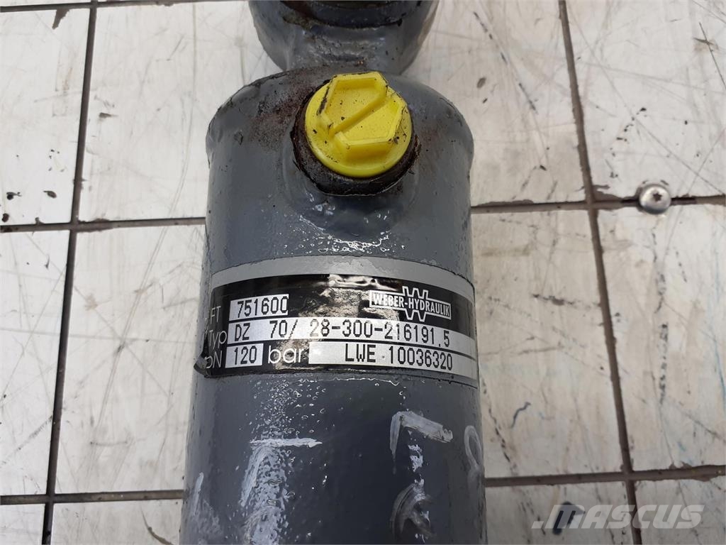 Liebherr LTM 1250-6.1 steering cylinder axle 1 Rezervni deli in oprema za dvigala
