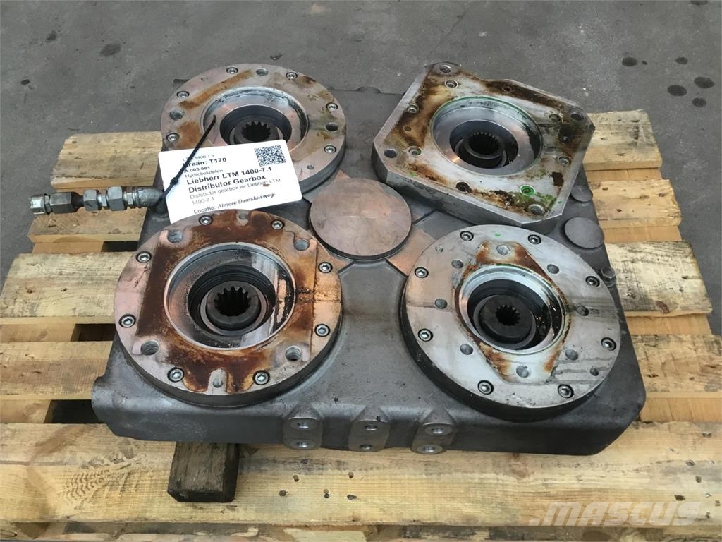 Liebherr LTM 1400-7.1 distributor gearbox Rezervni deli in oprema za dvigala