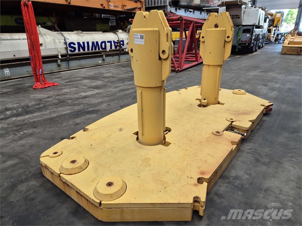 Liebherr LTM 1500 Base counterweight 15T Delovi i oprema za kran
