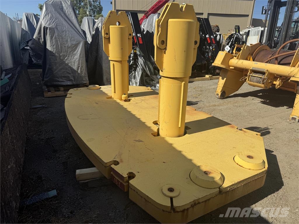 Liebherr LTM 1500 Base counterweight 15T Delovi i oprema za kran