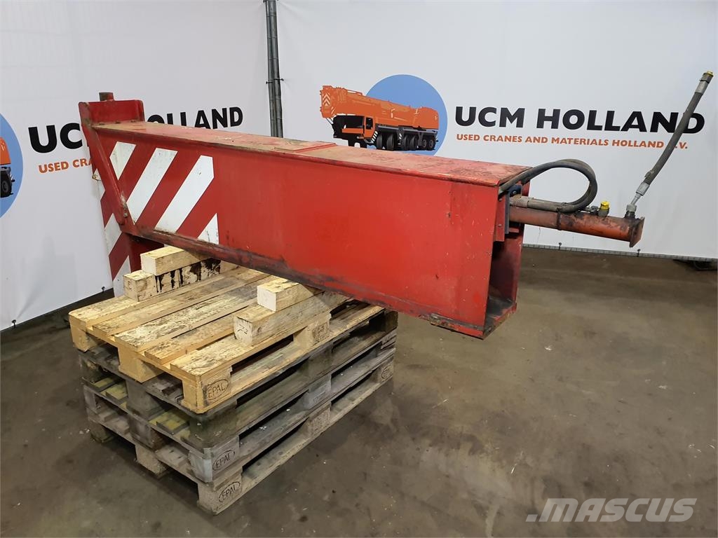 Manitex outrigger beam complete front left Kran deler og utstyr