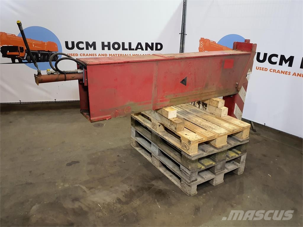 Manitex outrigger beam complete front left Kran deler og utstyr