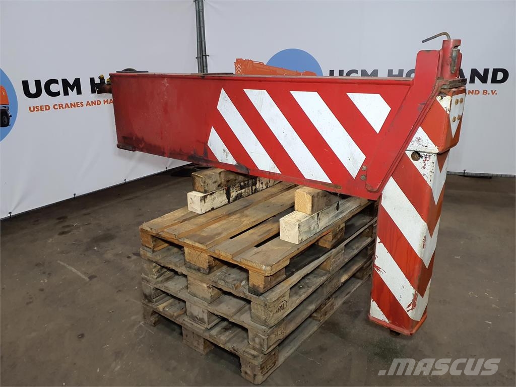 Manitex outrigger beam complete right Kran deler og utstyr