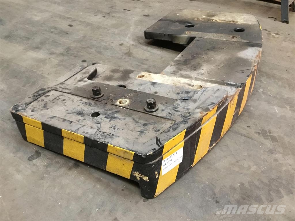 PPM 400 ATT counterweight 1,6 ton 起重机配件设备