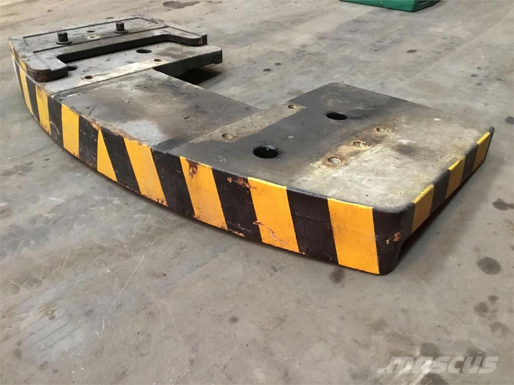 PPM 400 ATT counterweight 1,6 ton 起重机配件设备