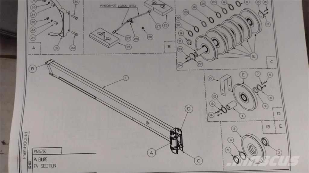 PPM 480 ATT telescopic head section 起重机配件设备