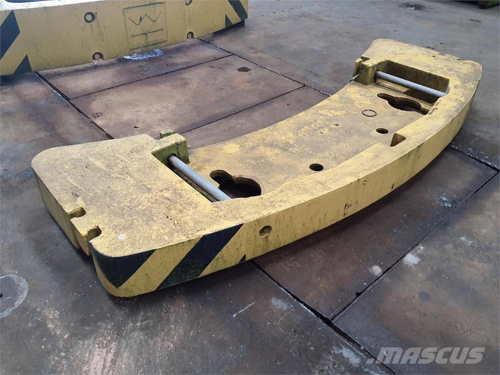 PPM ATT 400-3 counterweight 1.3 ton 起重机配件设备
