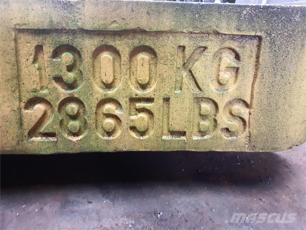 PPM ATT 400-3 counterweight 1.3 ton 起重机配件设备