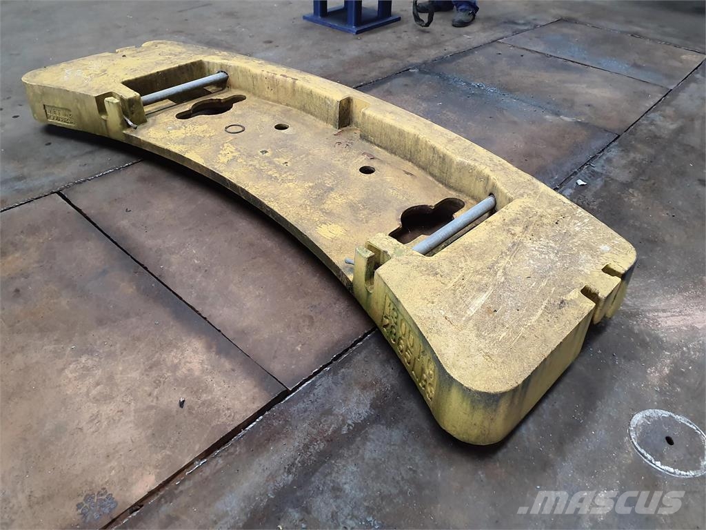 PPM ATT 400-3 counterweight 1.3 ton 起重机配件设备
