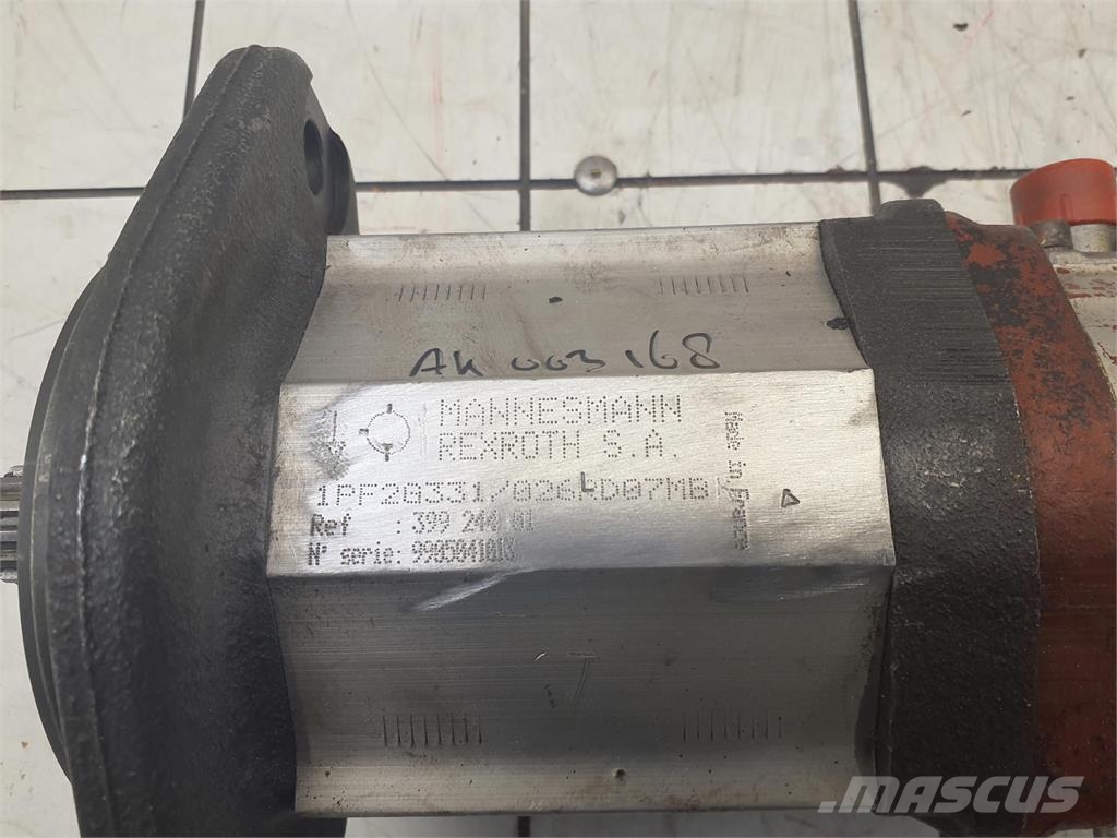 Rexroth dual gear pump Kranar, delar och tillbehör