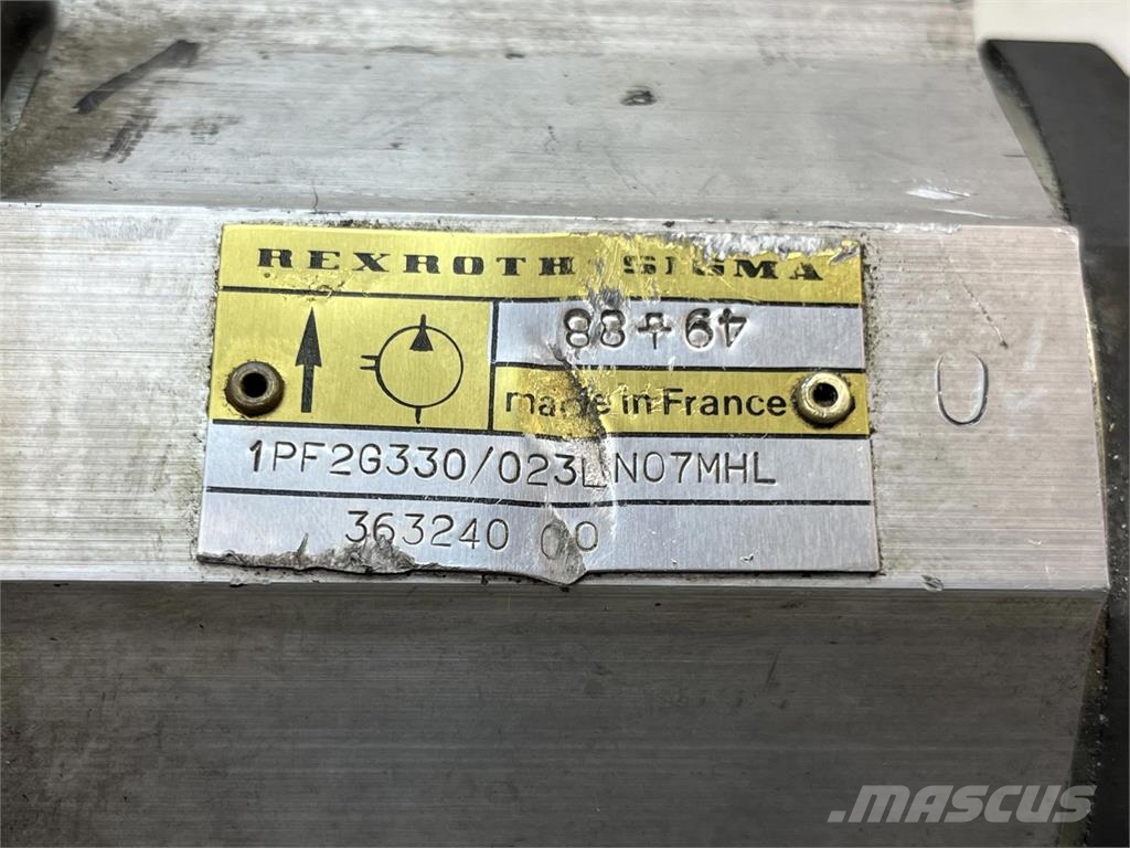 Rexroth sigma gear pump Kranar, delar och tillbehör