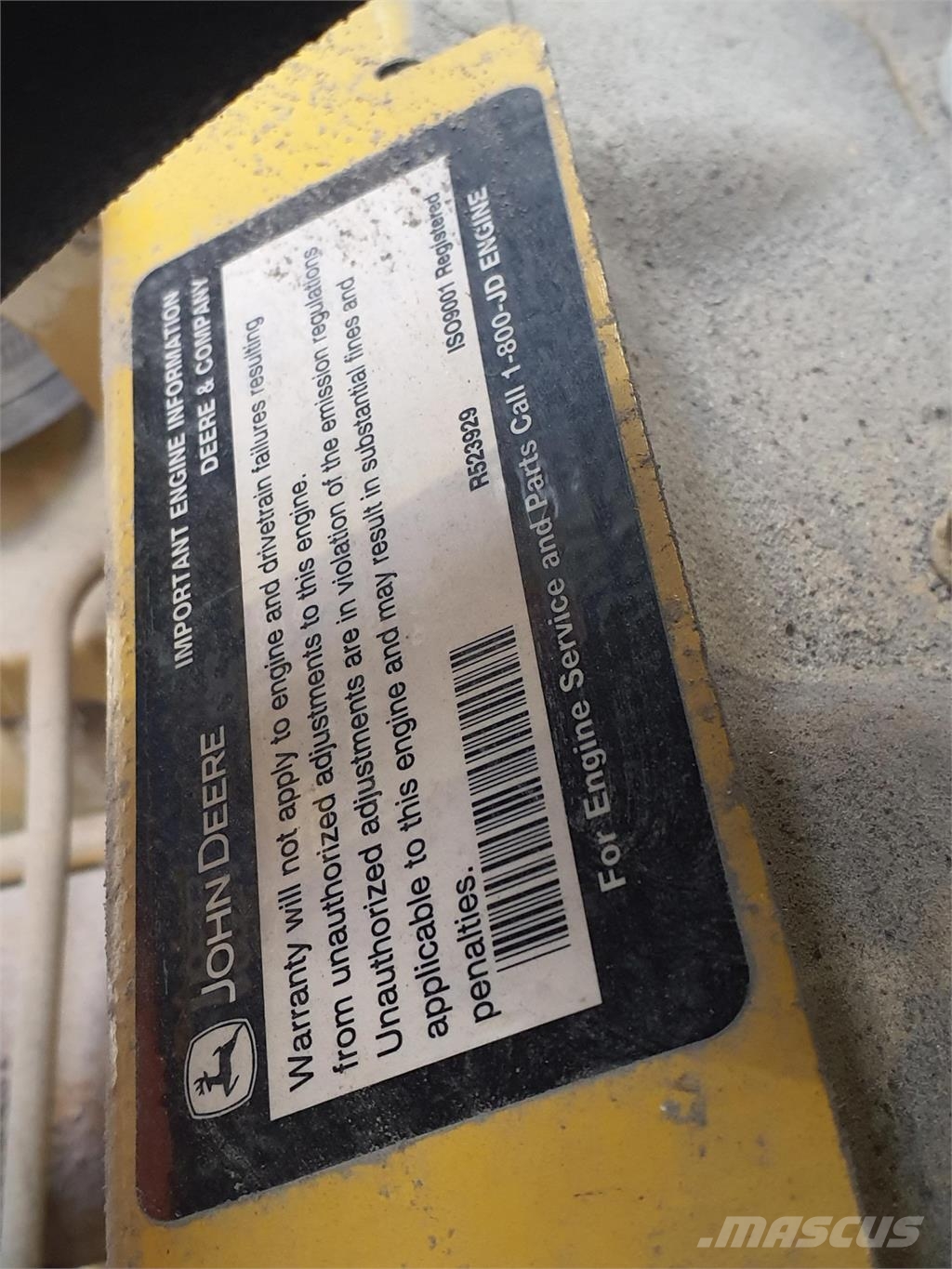 Spierings SK 1265-AT6 John Deere 4045HFG82 engine Motorlar