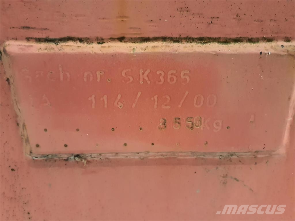 Spierings SK 488 counterweight 3.55T Εξαρτήματα και εξοπλισμός για γερανούς