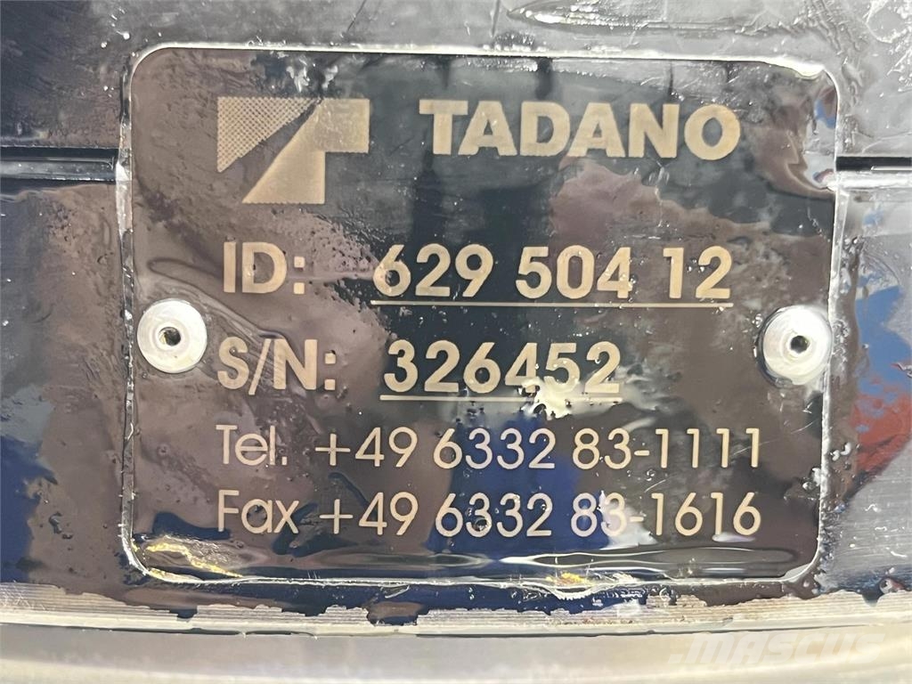 Tadano Faun Tadano AC 5.220 L-1 slewing gear Vinç parçalari
