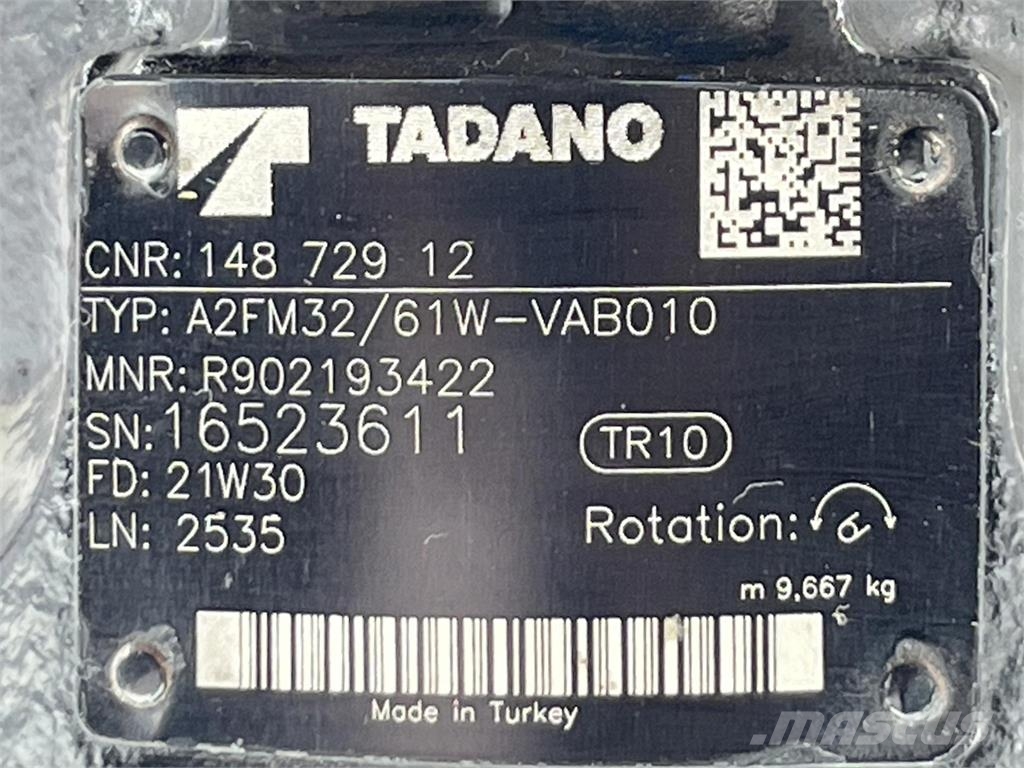 Tadano Faun Tadano AC 5.220L-1 Slew gear Vinç parçalari