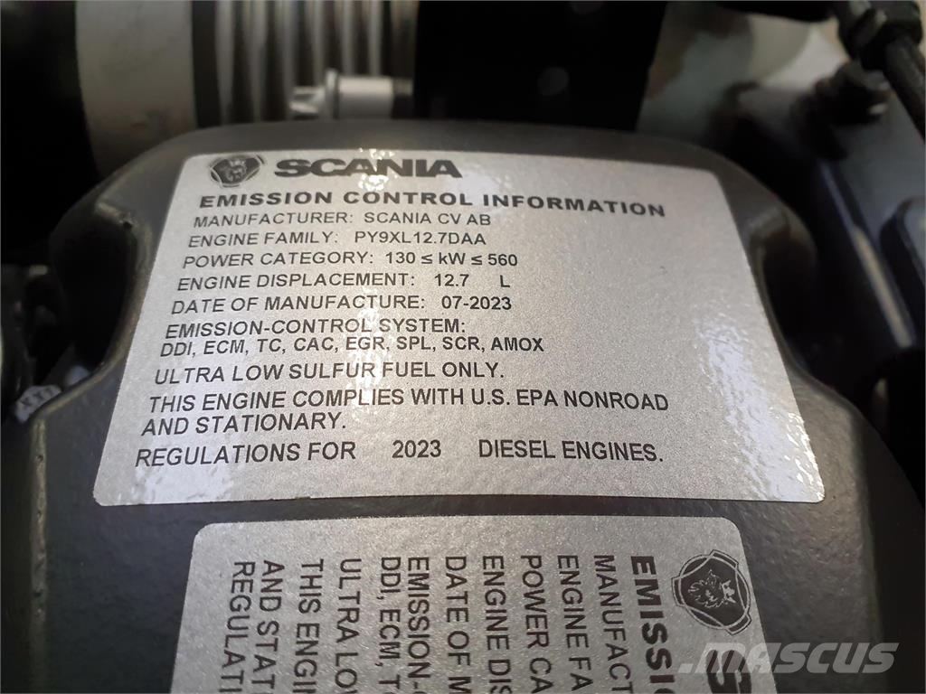 Tadano Faun Tadano Demag AC 220-1, AC 5.220-1 Scania DC13 085 Motori za građevinarstvo