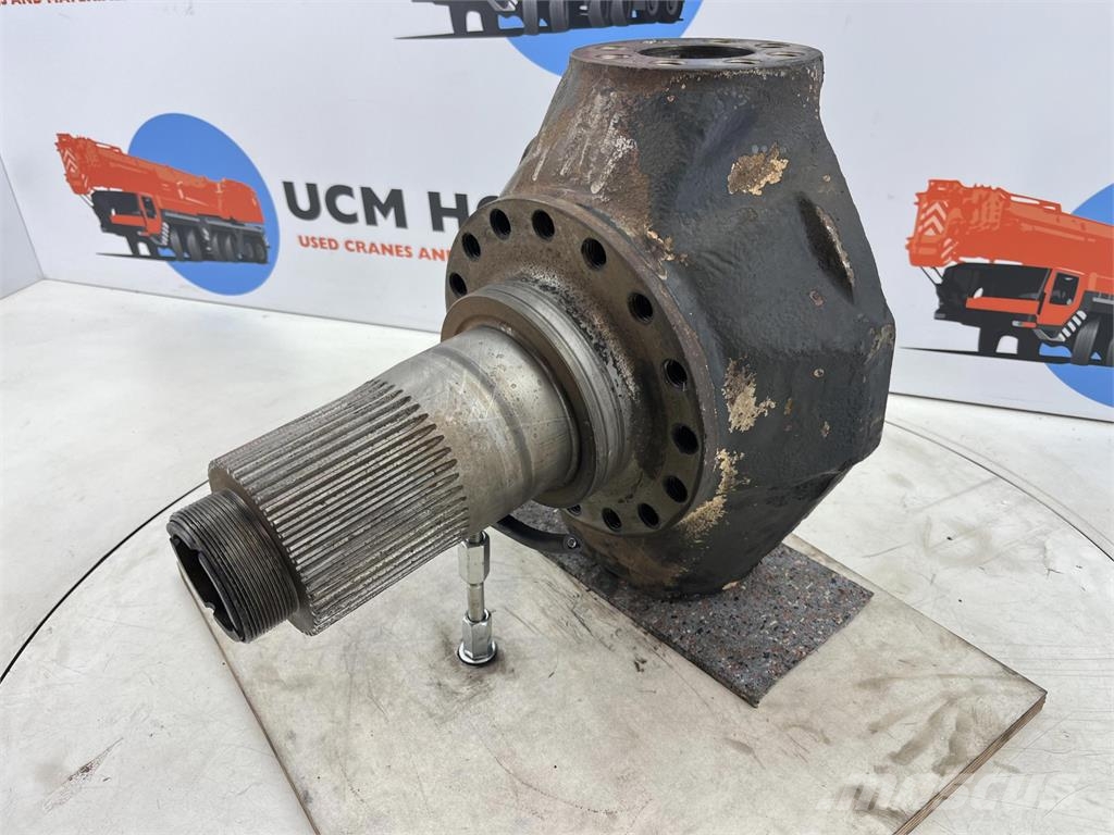 Terex PPM 480 ATT steering knuckle 16 holes axle 1 Osovine