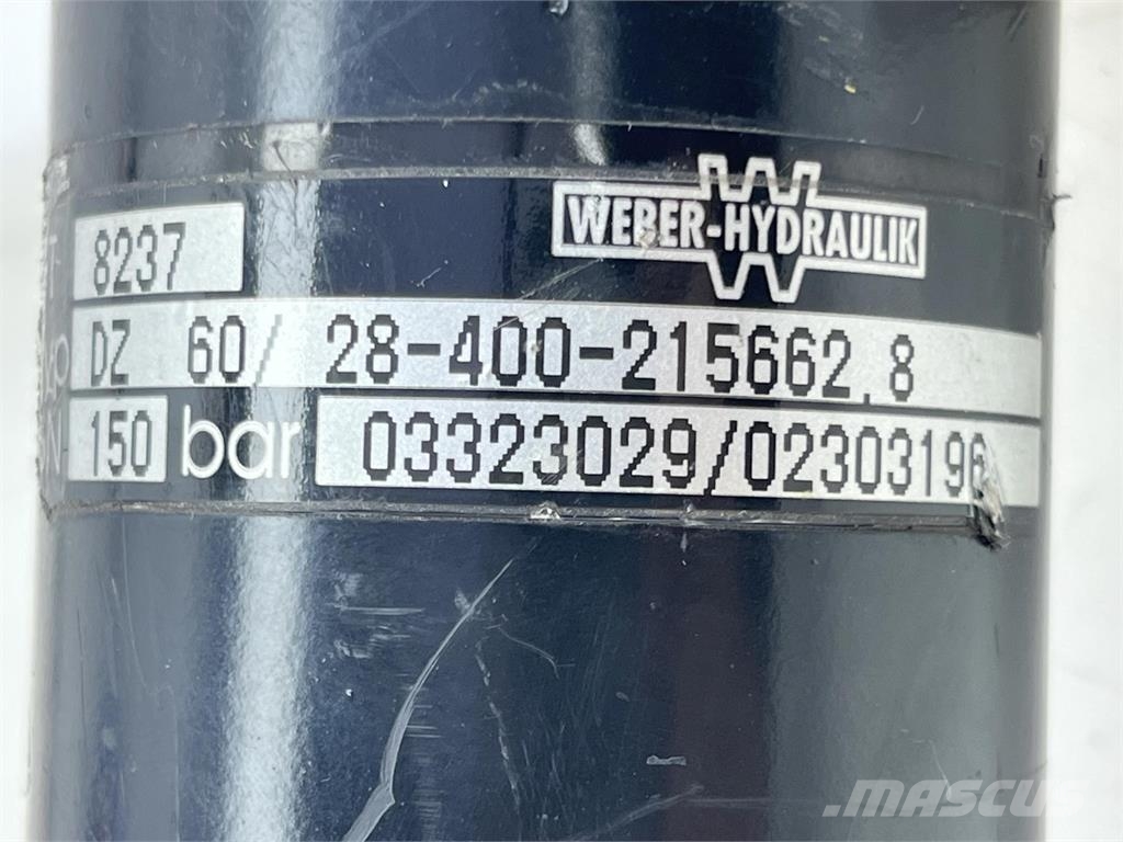 Weber HYDRAULIK Steering cylinder Kranen onderdelen en gereedschap