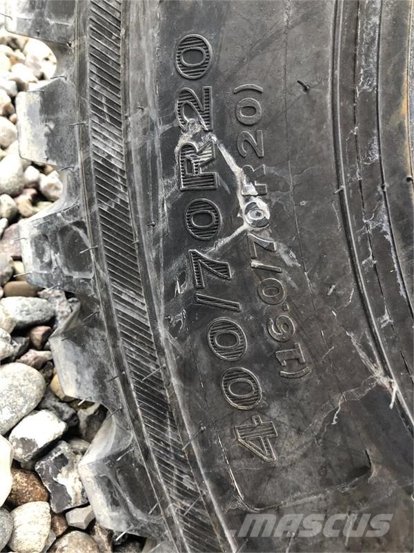 Alliance 400/70R20 Dekk, hjul og felger
