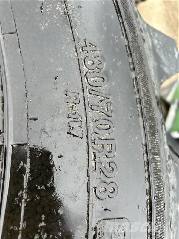 Alliance 480/80R42 + 480/70R28 - John Deere 6.120R spor 1.6 Gume, točkovi i felne