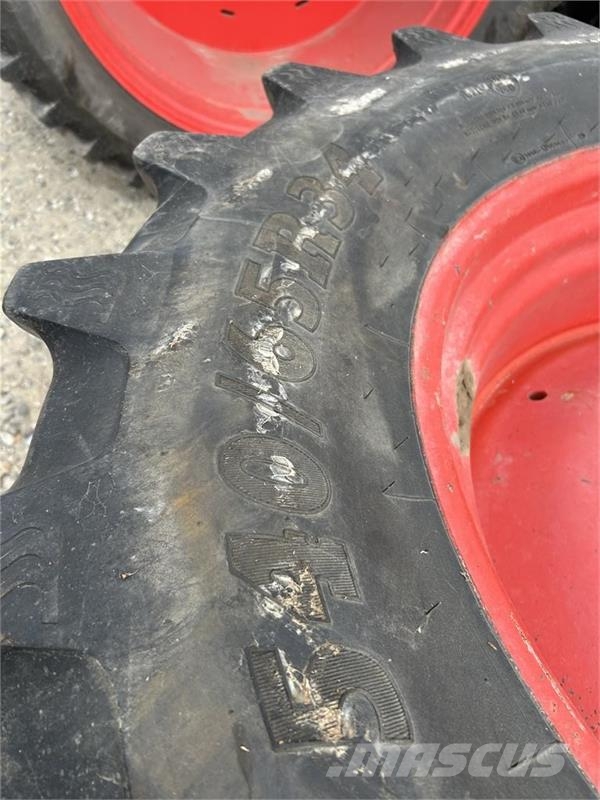 Alliance dobbelthjul 380/90R54 til majs + 540/65R34 med tro Gume, točkovi i felne