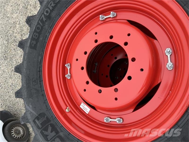 BKT 480/80R50 + 480/70R34 - stilbare fælge. NYE sæt ti Gume, točkovi i felne