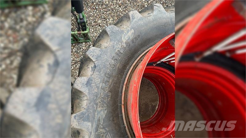 BKT 750/75R46 +  650/65R38 IF / VF Dekk, hjul og felger