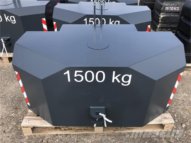 Fendt 1.500 kg vægtklods Druga oprema za traktorje