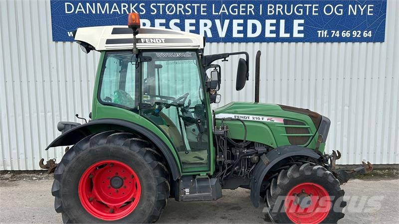 Fendt 210 F Vario TMS Med Front PTO Traktorji
