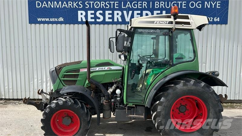 Fendt 210 F Vario TMS Med Front PTO Traktorji