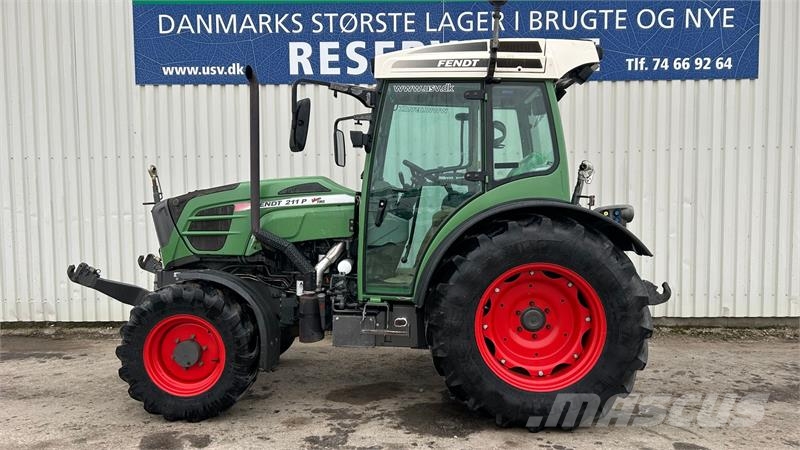 Fendt 211 P Vario TMS, Front PTO Traktory