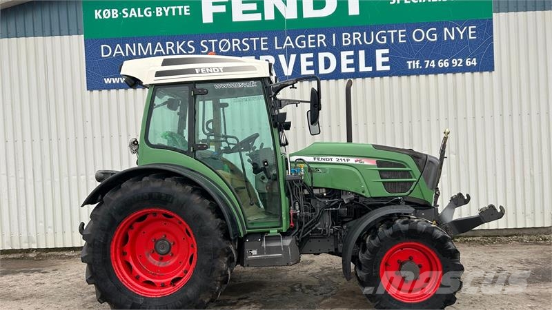 Fendt 211 P Vario TMS, Front PTO Traktory