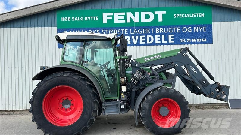 Fendt 211 Vario Med Ålø Q26 frontlæsser Traktory