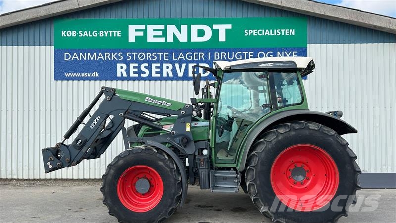 Fendt 211 Vario Med Ålø Q26 frontlæsser Traktory