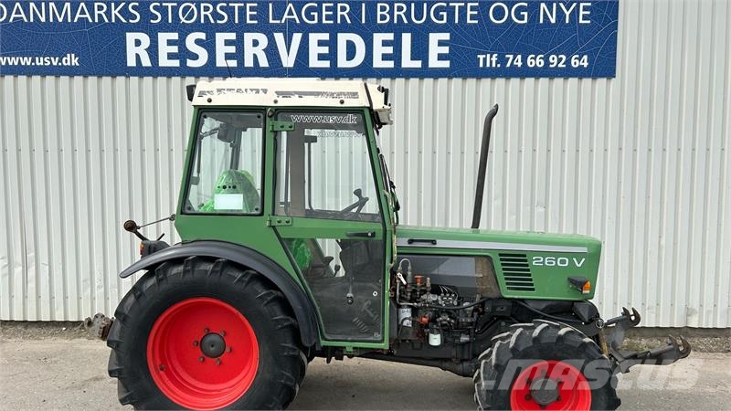 Fendt 260 VA. Velholdt Traktory