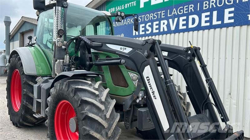 Fendt 514 Vario SCR Profi Med Ålø Q5M Frontlæsser + luft الجرارات