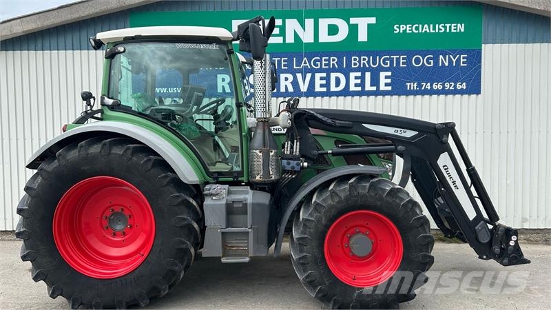 Fendt 514 Vario SCR Profi Med Ålø Q5M Frontlæsser + luft الجرارات
