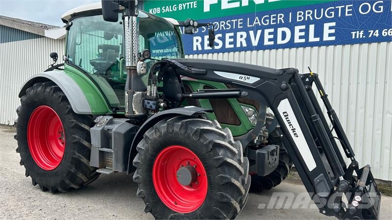 Fendt 514 Vario SCR Profi Med Ålø Q5M Frontlæsser + luft الجرارات