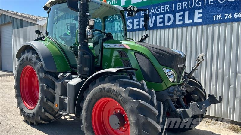 Fendt 516 Vario S4 Power Plus  Få Timer. Luftanlæg Traktory