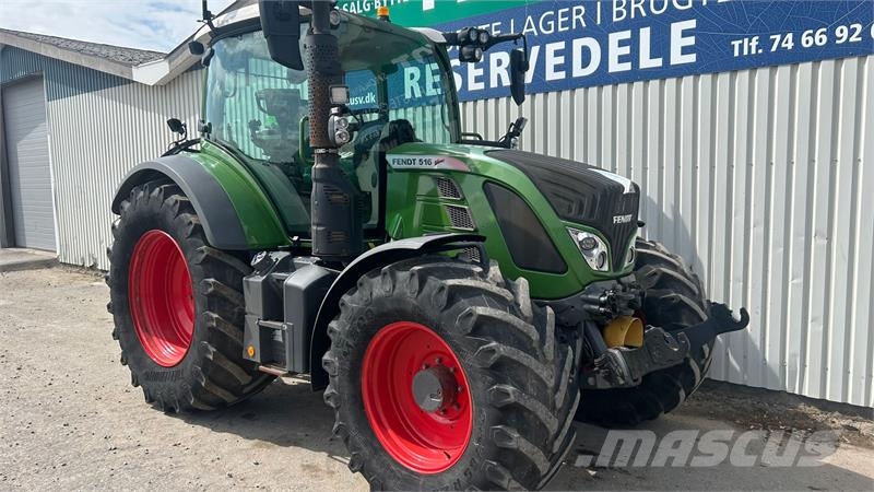 Fendt 516 Vario S4 Profi Plus Med Front PTO + luftanlæg Traktory