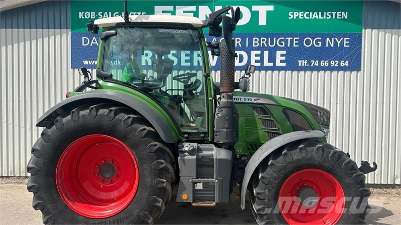 Fendt 516 Vario S4 Profi Plus Med Front PTO + luftanlæg Traktory