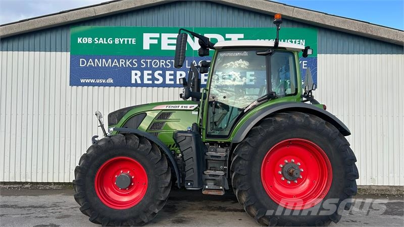 Fendt 516 Vario S4 Profi Plus Som Ny, Få Timer Traktori