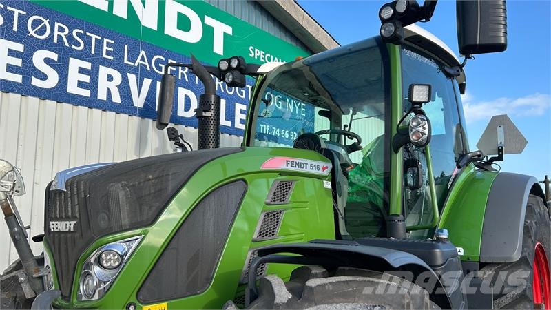 Fendt 516 Vario S4 Profi Plus Som Ny, Få Timer Traktori