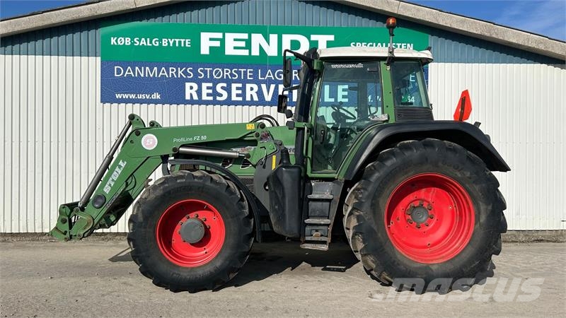 Fendt 716 VARIO TMS  Med Stoll FZ50 Frontlæsser Traktory