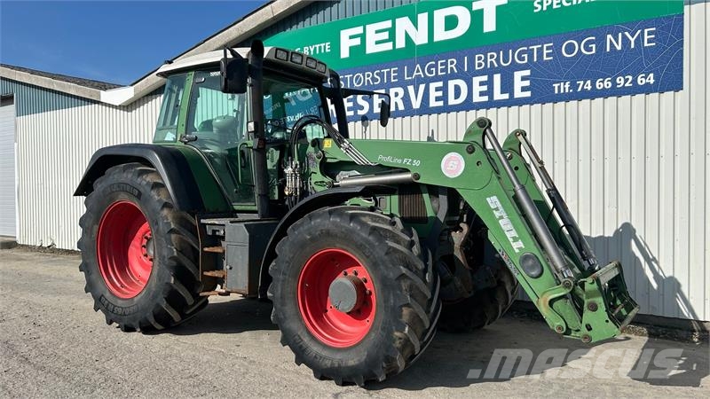 Fendt 716 VARIO TMS  Med Stoll FZ50 Frontlæsser Traktory