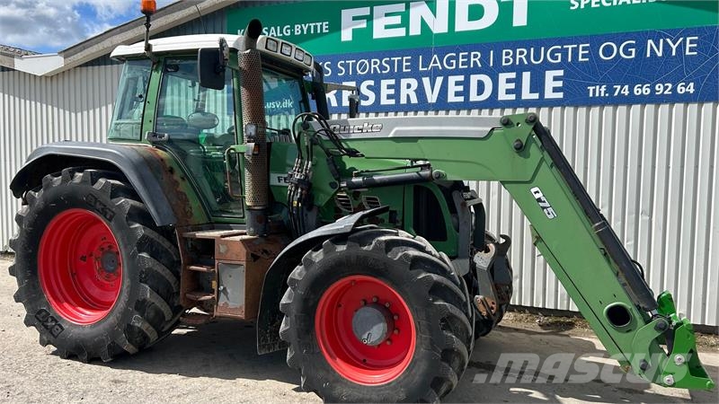Fendt 716 VARIO TMS Med Ålø Frontlæsser Q75 Traktorji