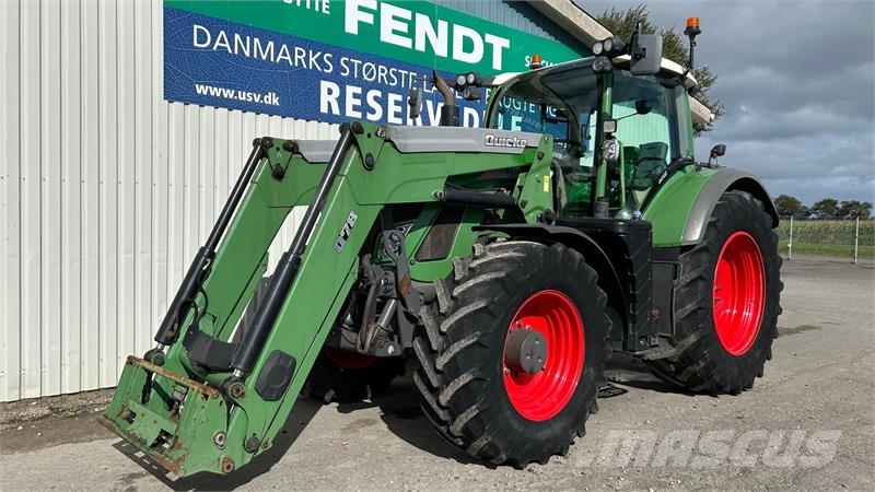 Fendt 720 Vario S4 Profi  Med Ålø Q78 Frontlæsser + luft Traktory