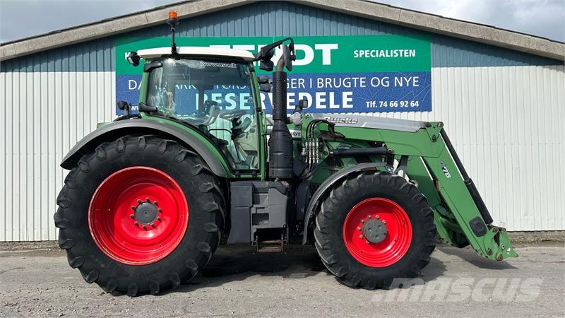 Fendt 720 Vario S4 Profi  Med Ålø Q78 Frontlæsser + luft Traktory